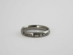 Purity 1 Cor 6:18 Ring