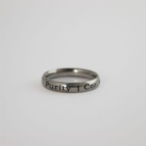 Purity 1 Cor 6:18 Ring