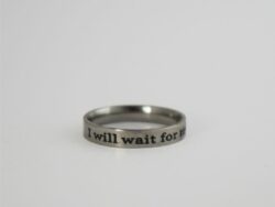 I Will Wait for My Beloved Ring