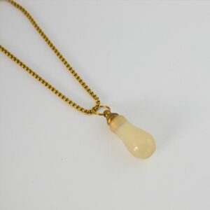 Anointing Oil Flask Stainless steel Necklace