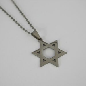 Star of David Silver Necklace