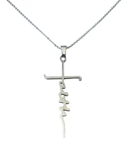 Faith Cross Stainless steel Necklace