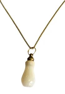 Anointing Oil Flask Stainless steel Necklace