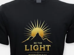 Be the Light – Matthew 5:14 Tee