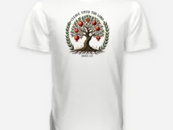 Cleave Unto the Lord – Joshua 23:8 Pomegranate Tee