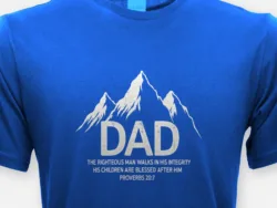 Dad – Proverbs 20:7 Integrity Tee