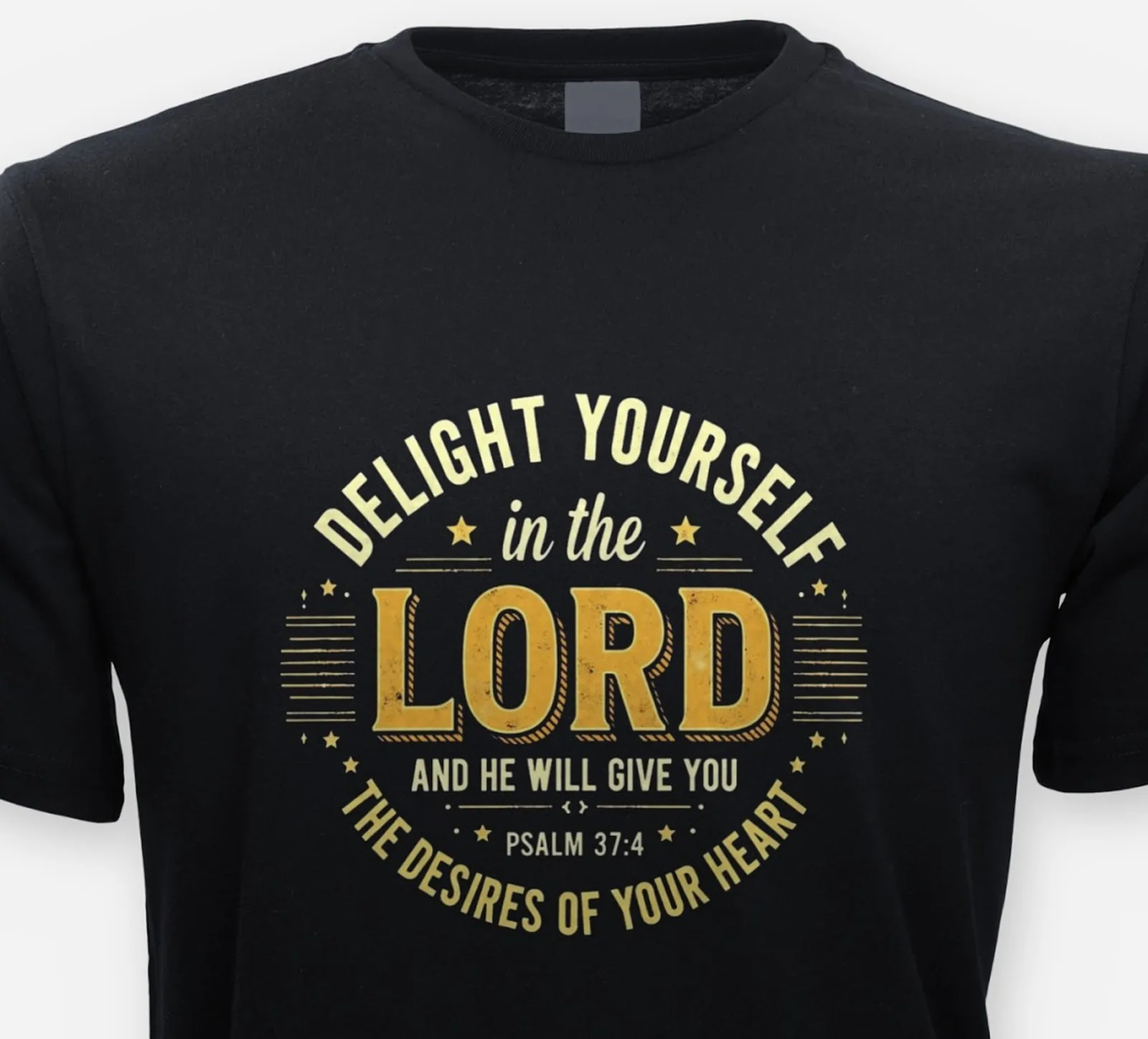 Delight Yourself in the Lord – Psalm 37:4 Tee