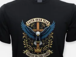 Faith Over Fear – Psalm 56:3 Eagle Tee