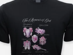 The Armour of God – Ephesians 6 Floral Tee