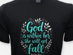 God Is Within Her – Psalm 46:5 Tee