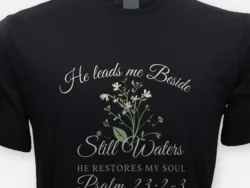 He Leads Me Beside Still Waters – Psalm 23:2–3