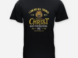 I Can Do All Things – Philippians 4:13 Lion Tee