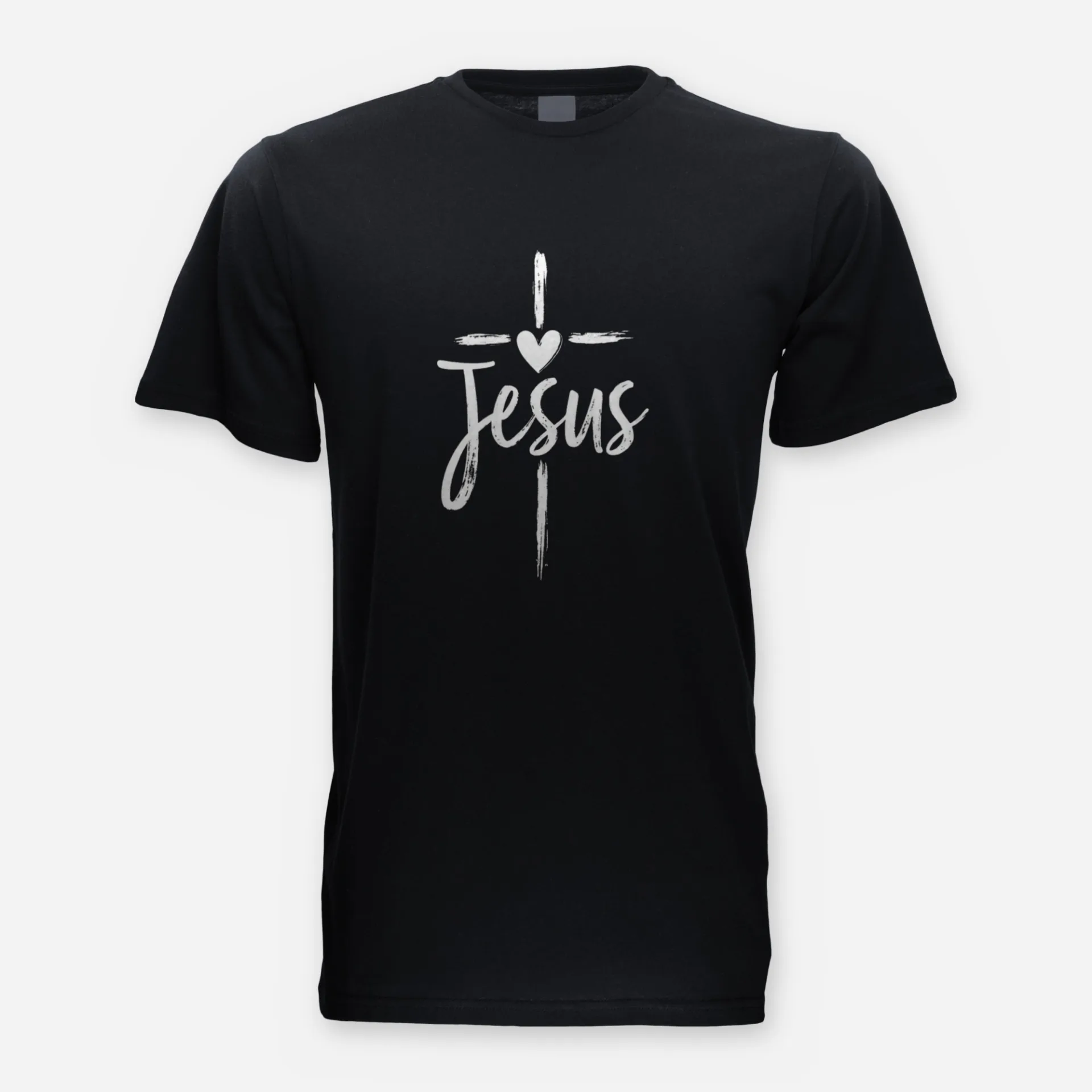 Jesus – Cross and Heart Tee