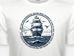 What Manner of Man Is This – Matthew 8:27 Ship Tee