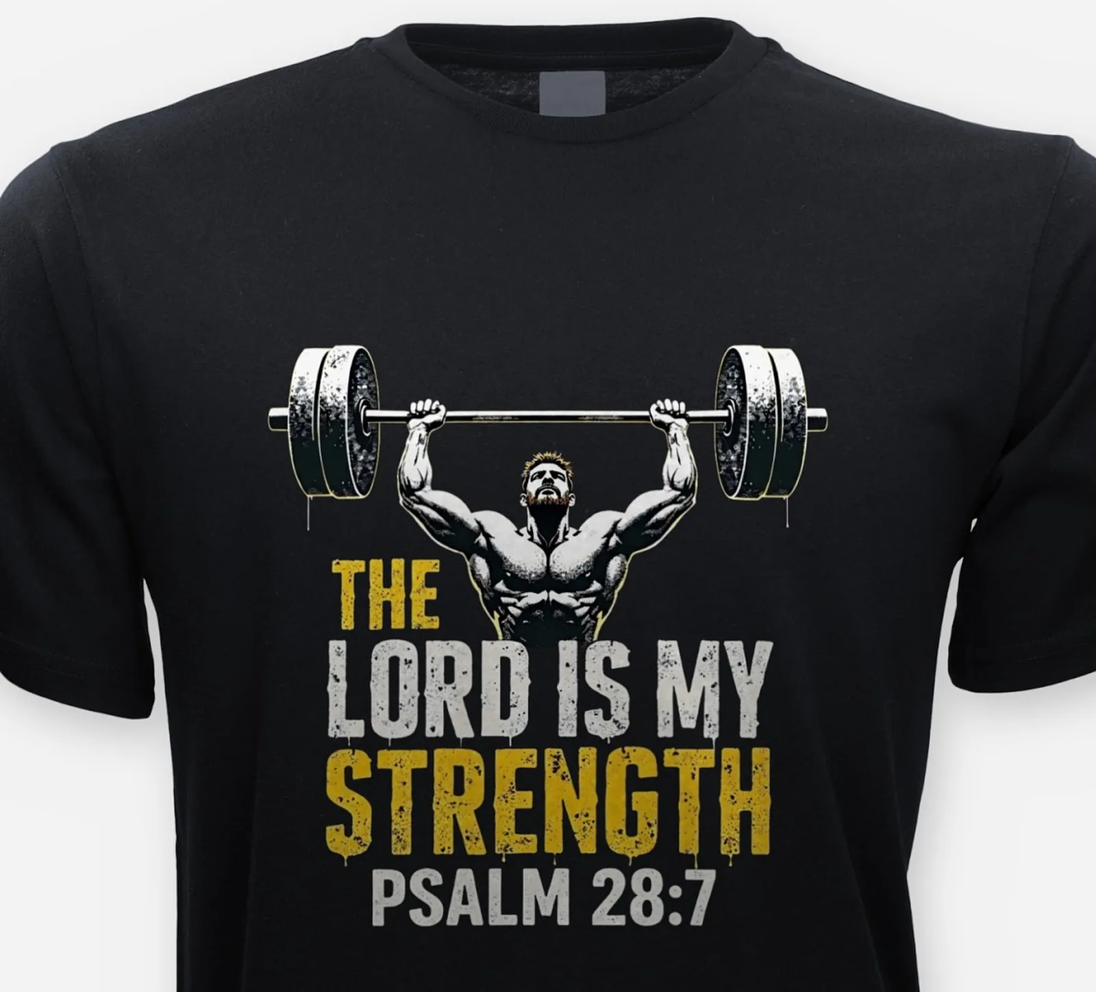 The Lord Is My Strength – Psalm 28:7 Tee