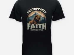 Unstoppable Faith – Matthew 17:20 Lion Tee