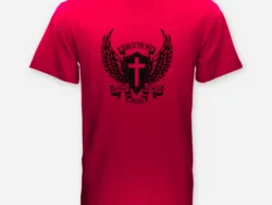 Jesus Is King – The Way The Truth The Life Crest Tee