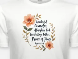 Wonderful Counselor – Isaiah 9:6 Tee
