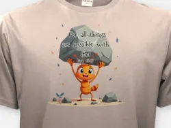 All Things Are Possible – Mark 10:27 Kids Ant Tee