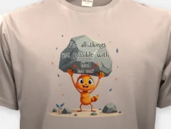 All Things Are Possible – Mark 10:27 Kids Ant Tee