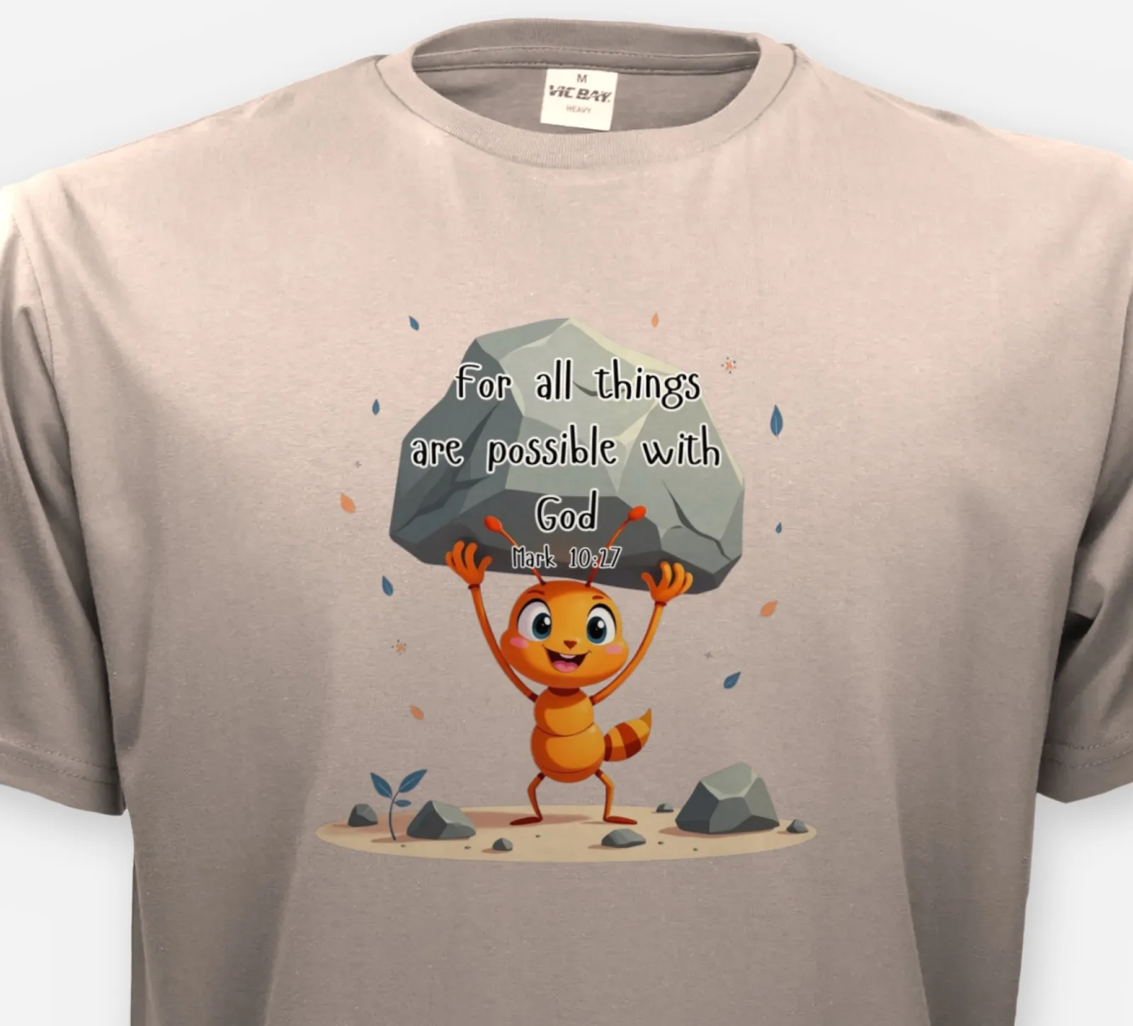 All Things Are Possible – Mark 10:27 Kids Ant Tee